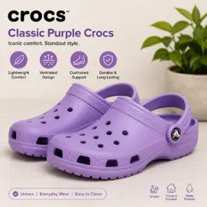 Classic Purple Crocs