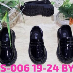 Meibalun Multipurpose Kids Glossy Corporate Loafers.
