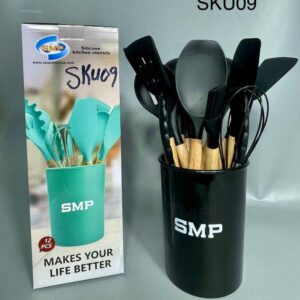 12PCS SMP Brand Silicone Nonstick Kitchen Spoon