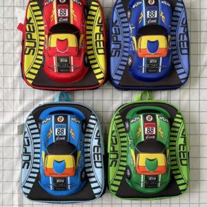 3D Sport Car Kids Preschool Back Pack